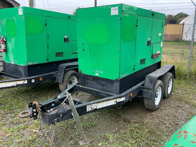 2018 MQ Power DCA45SSIU4FSG 36 kW Mobile Generator Set