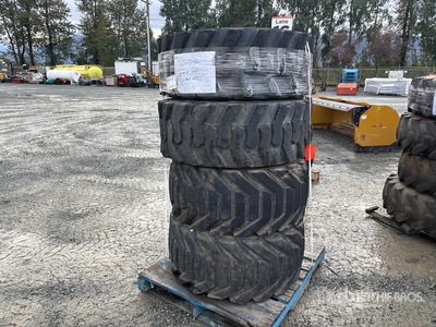 Quantity of (4) 385/65-22.5 Tires