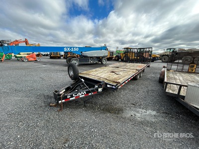 2017 Cam Superline 22 ft Equipment Trailer