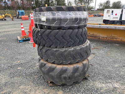Quantity of (4) 17.5-25 L2 Tires