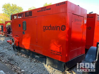 2008 (unverified) Godwin CD225M Skid-Mounted Water Pump