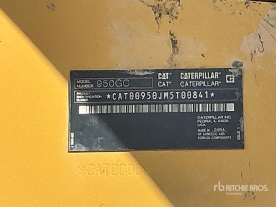2018 Cat 950GC Pala Cargadora