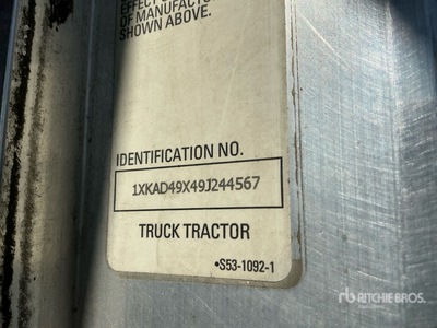 2009 Kenworth T660 Wywrotka Tri/A