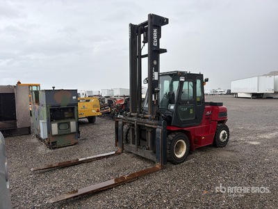 2016 Clark C75L 11900 lb Pneumatic Tire Forklift (Inoperable)