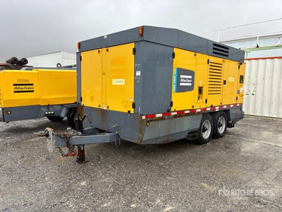 2018 Atlas Copco XAS1800JD8 175 cfm Mobile Luchtcompressor