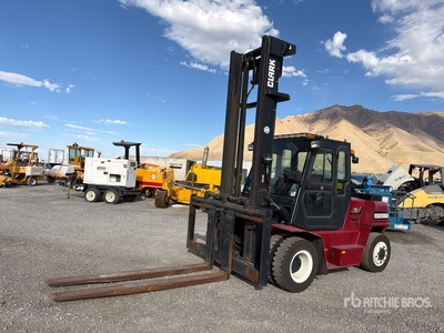 2017 Clark C75L 11900 lb Pneumatic Tire Forklift