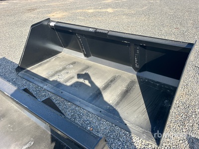 All-Star 84 in Snow/Litter Skid Steer Bucket (Unused)