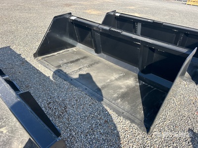 All-Star 80 in Snow/Litter Skid Steer Bucket (Unused)