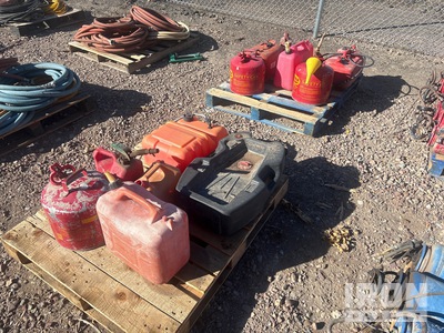 Quantity of (12) Fuel Cans
