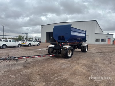 2018 OSW 2TR0IHD-21 T/A Turntable Transfer Trailer