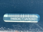 General Appearance with Frame Stamp Serial Number/VIN Photo