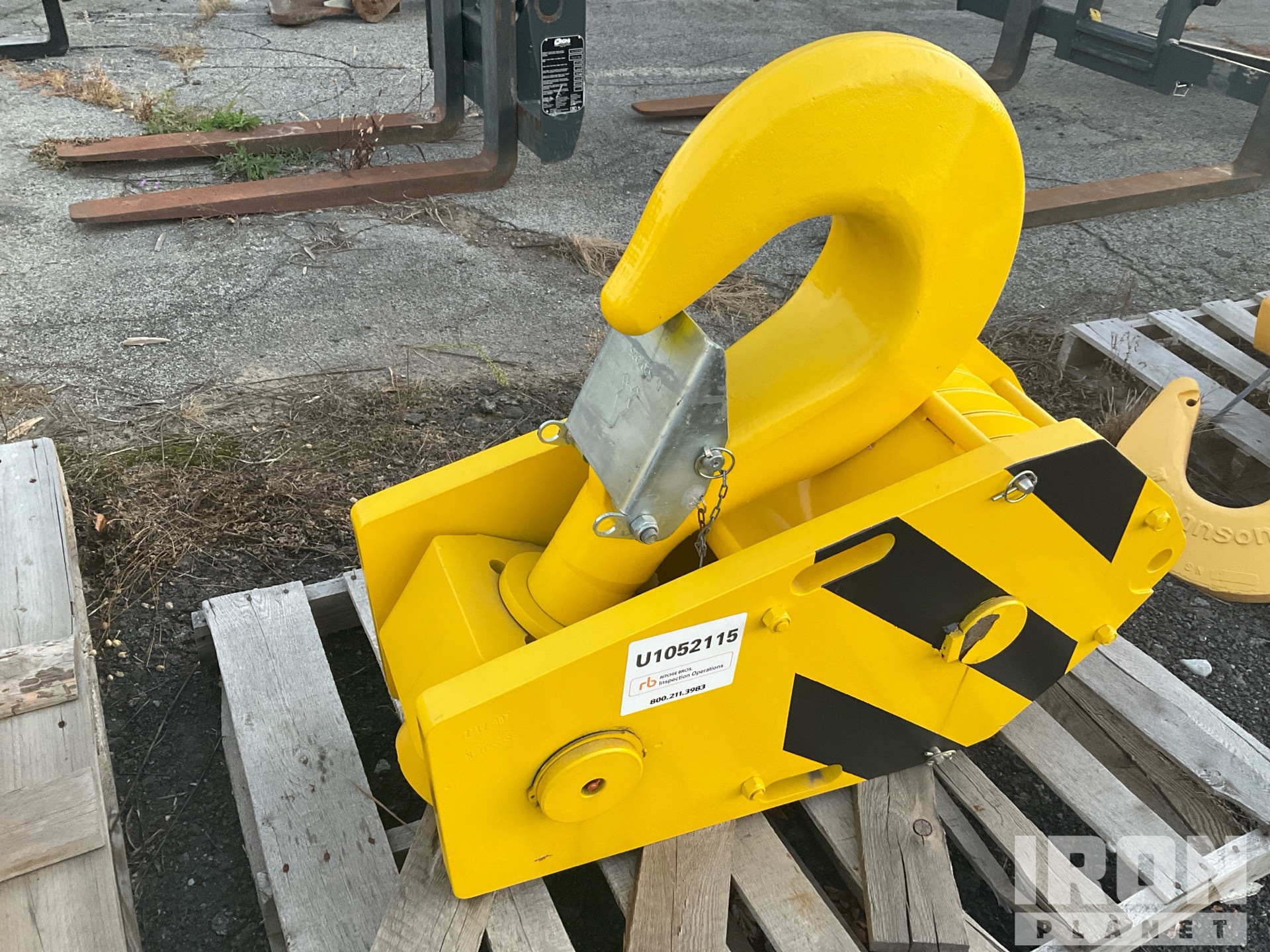 RopeBlock FRB 360 18.5 75E 18 mm 82.5 ton 5 Sheave Blok haka (Unused)