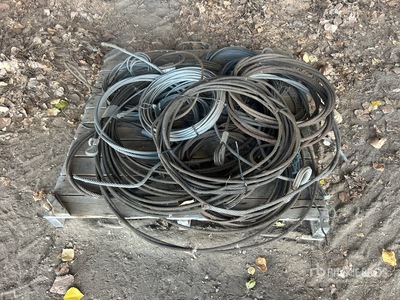 Quantity of Assorted Steel Cables Divers