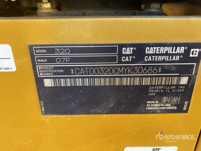 2023 Cat 320 Tracked Excavator