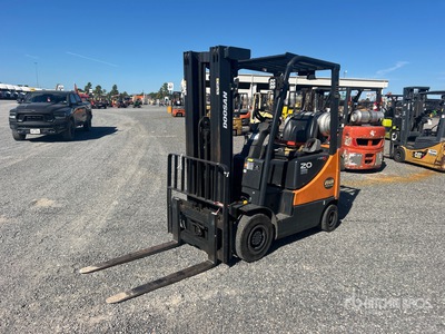 2021 Doosan G20SC-5 3250 lb Pneumatic Tire Montacargas