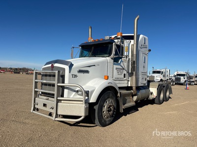 2007 Kenworth T800B 6x4 T/A Sleeper Truck Tractor