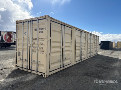 2026 40 ft High Cube Multi-Door Storage Container