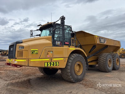 2017 Cat 745 Articulated Dump Truck