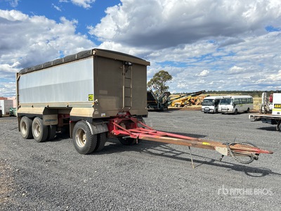 2014 Sloanebuilt 6 m Super Dog End Dump Trailer