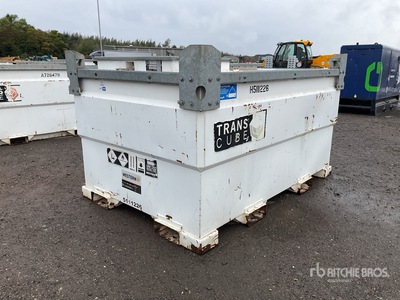 2016 Western Trans Cube 2831 L Skid Mounted Steel Diesel Fuel Tank