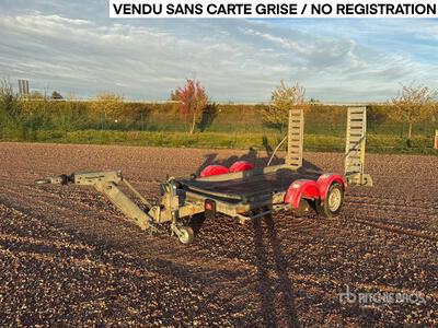 Hubiere TPG352R T/A Remorque Equipment Trailer
