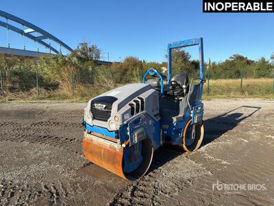 2013 Hamm HD10VV Compacteur Vibrant Tandem Dubbele trommelwals (Inoperable)