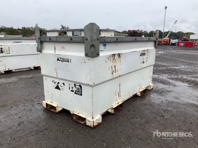 2015 Western Trans Cube 2000 L Skid Mounted Steel Diesel Fuel Tank