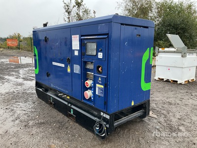 2015 Harrinton HRD1000T 100 kVA Skid-Mounted Zestaw prądotwórczy
