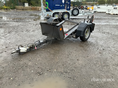 Walk Behind Roller Equipment Trailer