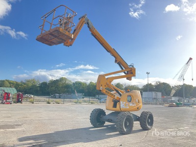 2014 Haulotte HA16PX 4WD Diesel Plataforma Elevadora Articulada