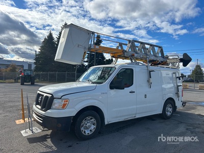2016 Robert Hydraulique RH38D on 2016 Nissan NV3500 4x2 Van Mounted Aerial Lift