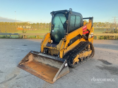 2018 Cat 259D Two-Speed High Flow Kompakt-Raupenlader
