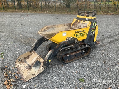 2018 Yanmar C08 Stand-On Self-Loading Mini Tracked Dumper (Inoperable)