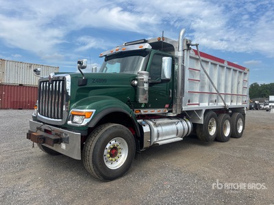 2023 International HX520 8x4 Tri/A Dump Truck