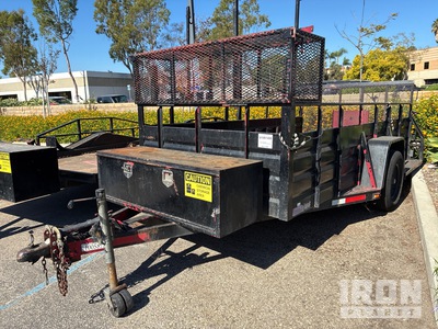 2007 Miller Bilt 12 ft S/A ユーティリティトレーラー