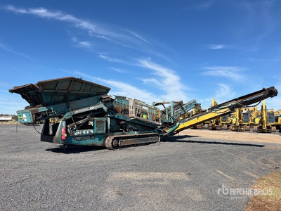 2008 Powerscreen Warrior 1800 Tracked Appareil de criblage