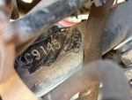 General Appearance with Frame Stamp Serial Number/VIN Photo