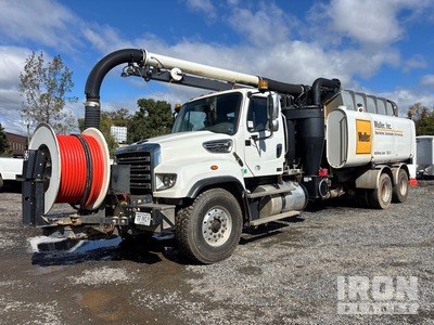 Vacall AJV1215 on 2018 Freightliner 114SD 6x4 Vacuum Excavator Truck