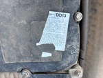 Engine with Emission Label