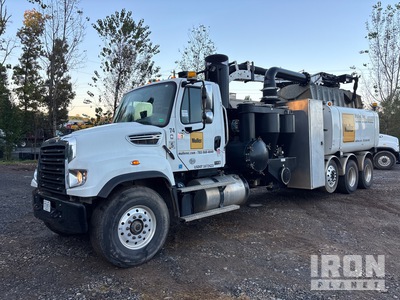 Vacall on 2020 Freightliner 114SD 8x4 Vacuum Excavator Truck