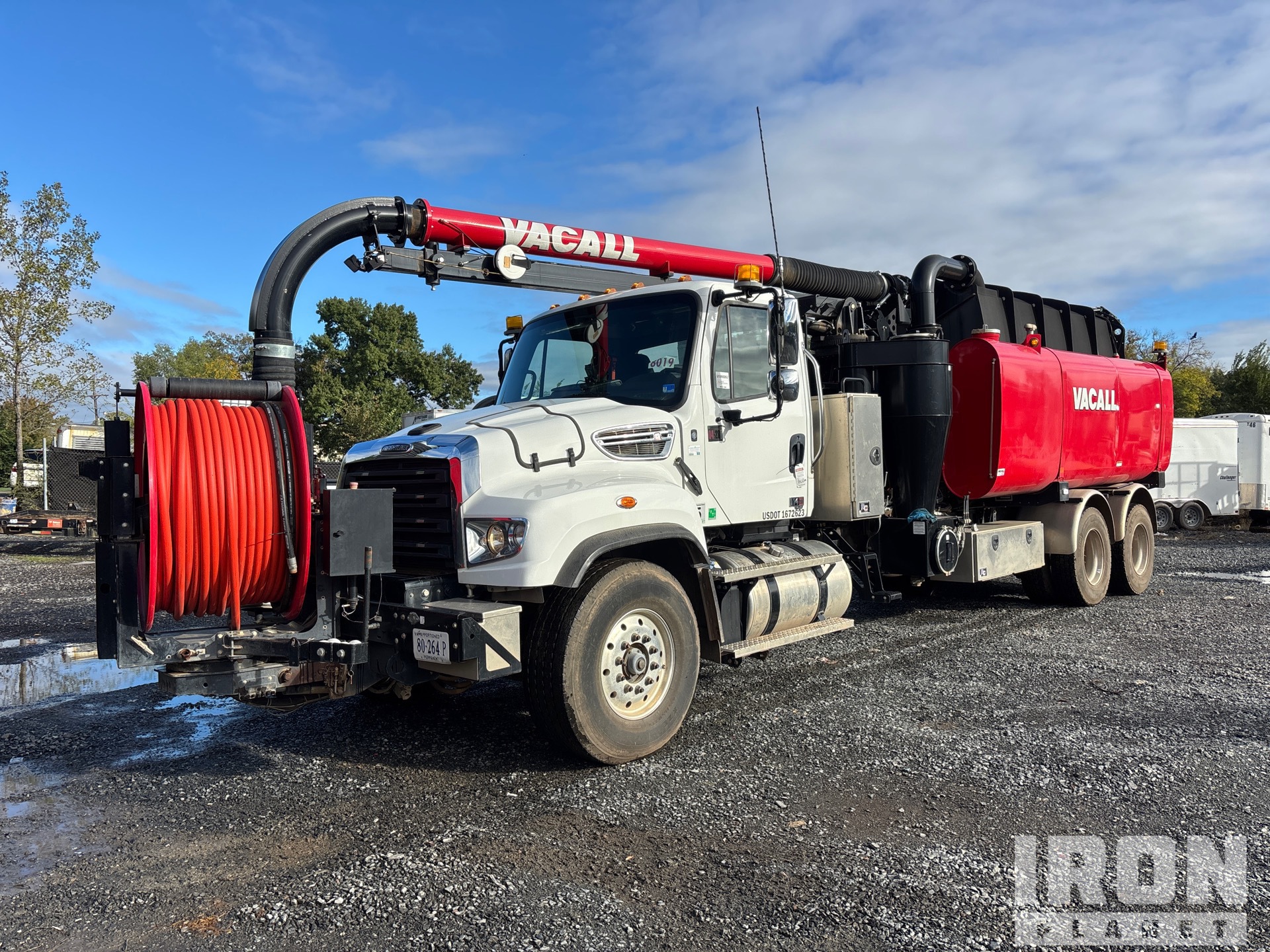 Vacall AJV1215 on 2025 Freightliner 114SD 6x4 Vacuum Excavator Truck