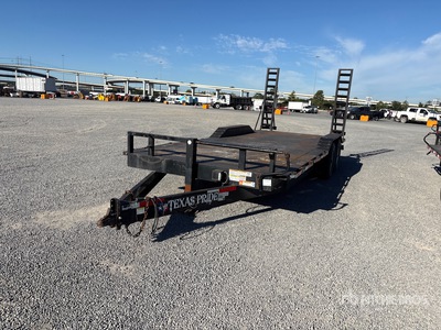2023 Texas Pride EQ818216KBP 20 ft T/A Equipment Trailer