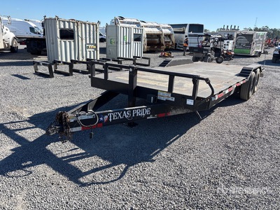 2023 Texas Pride EQ818216KBP 20 ft T/A Equipment Trailer
