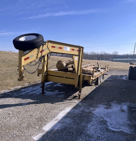 2008 Liberty LF14K20 Gooseneck Flatbed Trailer