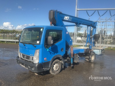 2017 Socage 20TJ 19.7 m on Nissan NT400 4x2 Bucket Truck