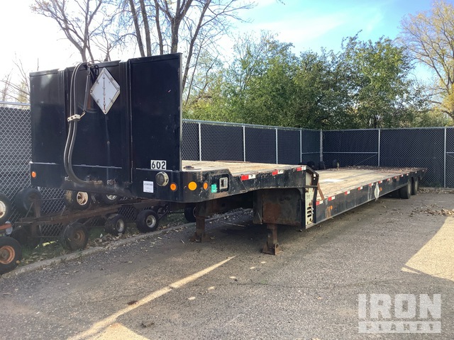 2001 Landoll 48 ft T/A Sliding Axle Trailer
