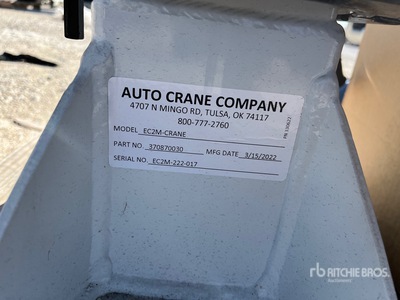 2023 Auto Crane EC-2 (Unused)