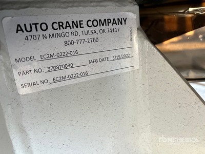 2023 Auto Crane EC-2 (Unused)