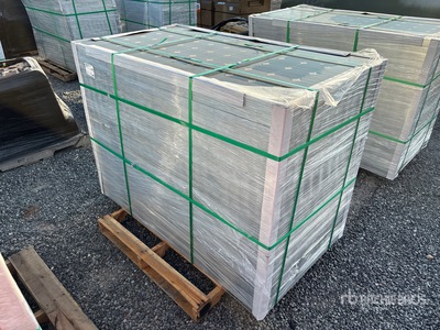 Quantity of (24) 41 Amp Solar Panels