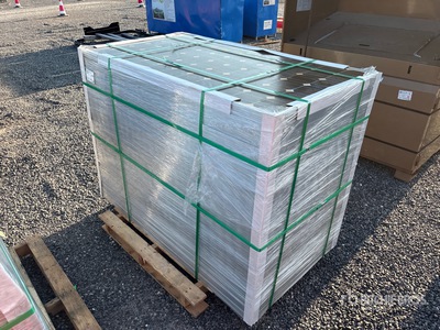 Quantity of (24) 41 Amp Solar Panels
